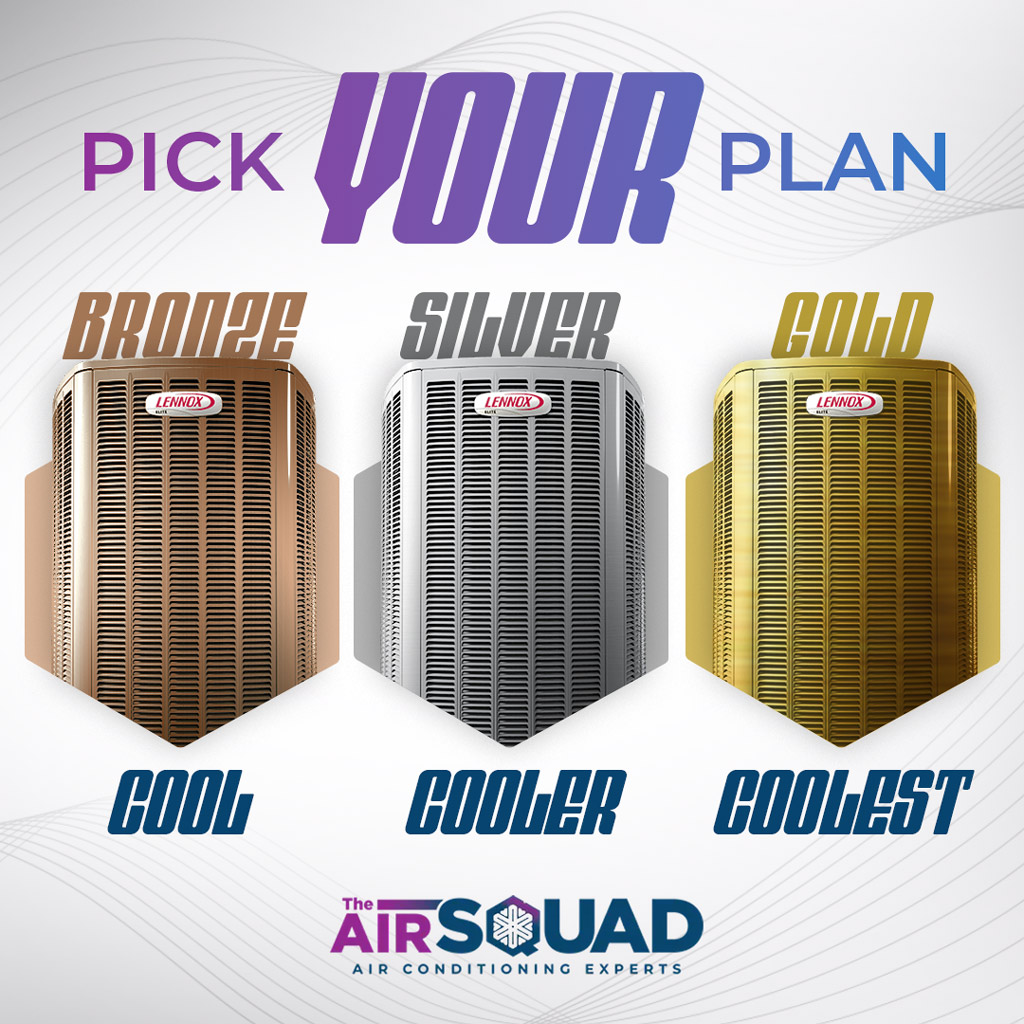 Pick Your VIP Maintenance plan with Air Squad